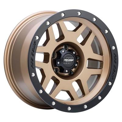 Pro Comp 41 Series Phaser Wheel, 17x9 with 5 on 5 Bolt Pattern - Matte  Bronze - 9641-7973
